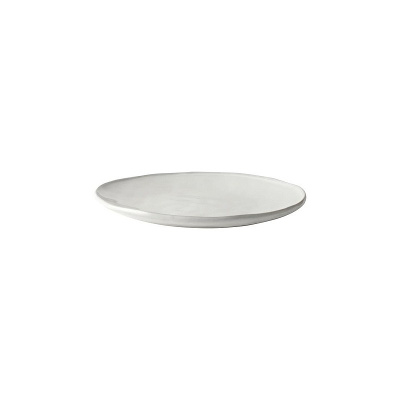 Dutch Rose Assiette Bio Ø26cm blanche boîte de 4 pièces