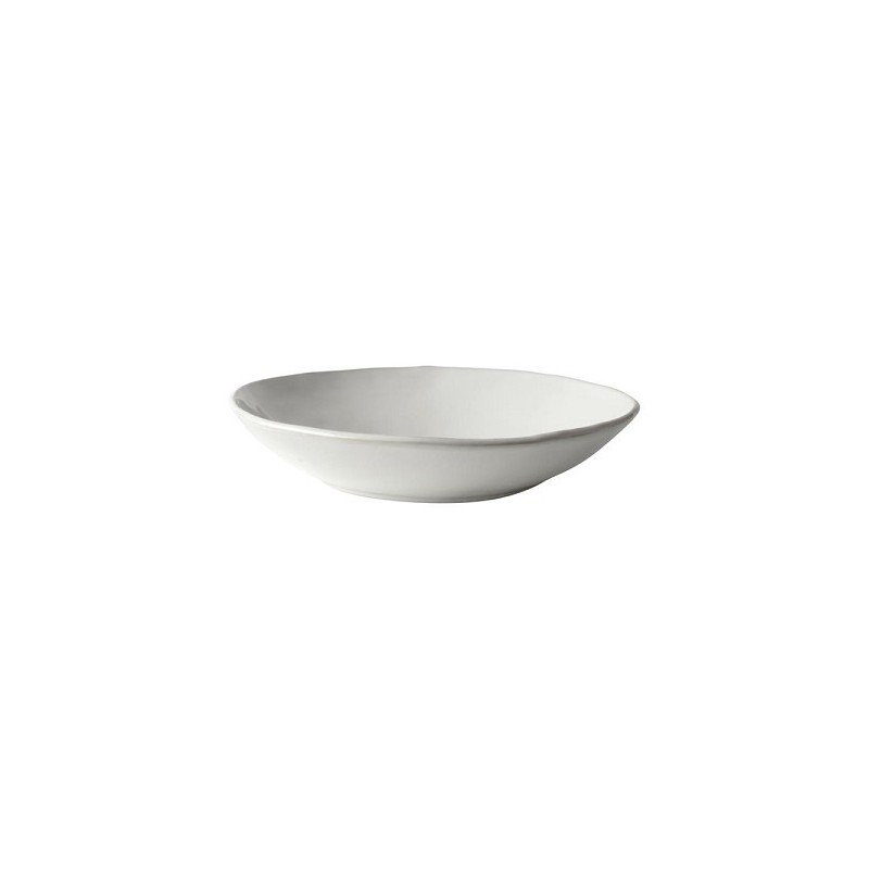 Dutch Rose Organic diep bord Ø23,5cm wit doos a 4 stuks