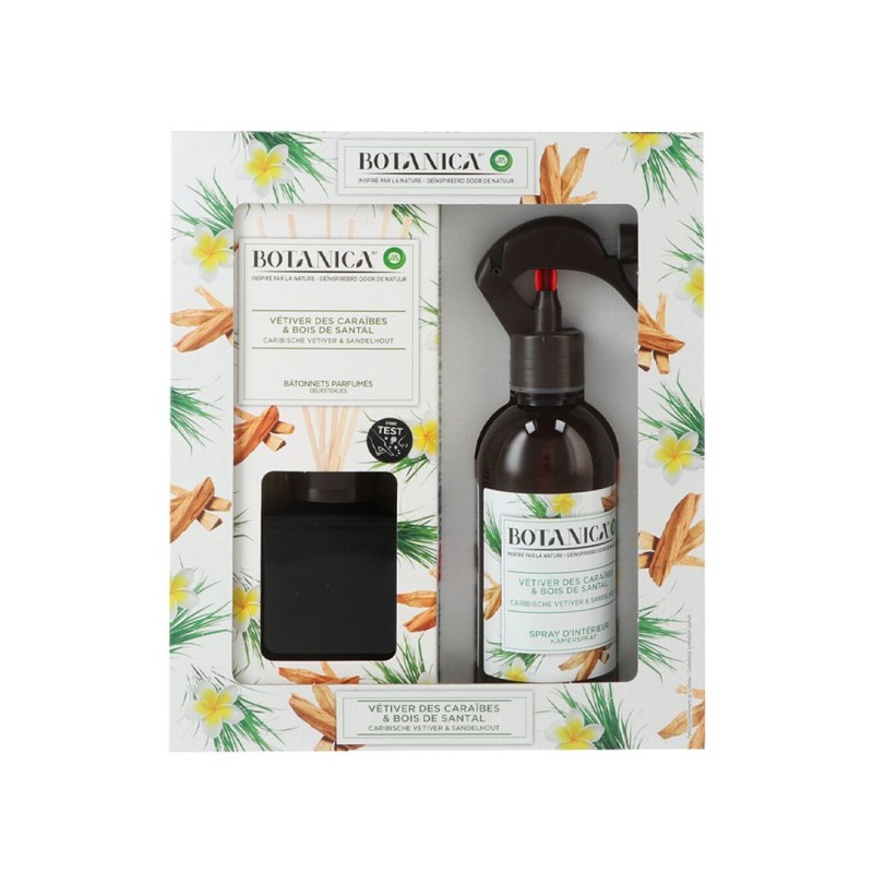 Air Wick Giftset Botanica RS 236ml+RD 80ml Caribbean Vetiver&Sandalwood
