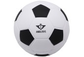 Soft foam voetbal Ø12,5cm zwart/wit