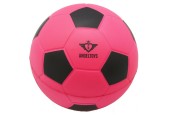 Ballon de football en mousse souple Ø12,5cm fuchsia