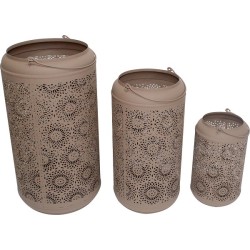 Lanternes set de 3 pièces Luna 45cm