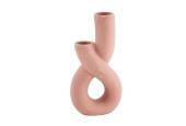 Dijk Natural Collections Vaas porselein 10.8x5.8x21.8cm roze
