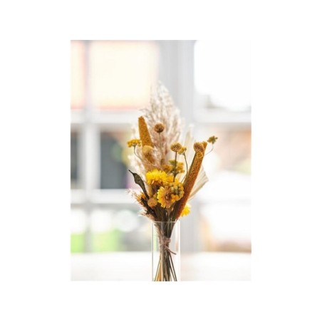 Dijk Natural Collections Pakket Droogbloemen geel 36x23.5x3cm
