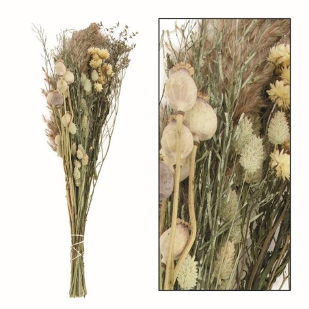 Dijk Natural Collections Bouquet de fleurs séchées 73x20x12cm couleurs mélangées