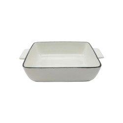 Ovenschaal Met Zwarte Rand 20x16,5x4cm