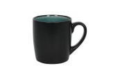 Tasse à café Leros 8,4x9cm bleu-vert boîte de 6 pcs