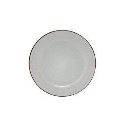 Assiette plate Rome Ø27,8cm blanche Carton de 6 pièces