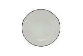 Assiette petit déjeuner Rome Ø19m blanc Carton de 6 pièces