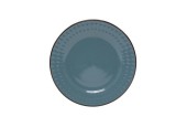 Assiette petit déjeuner Rome Ø19m vieux bleu Carton de 6 pièces