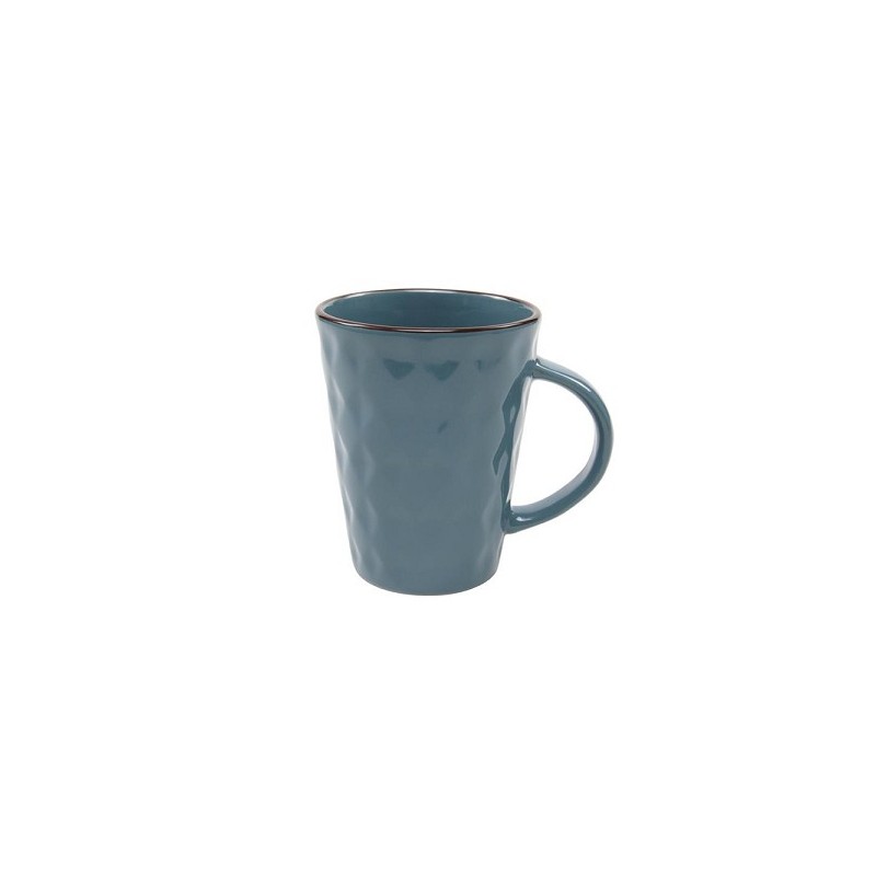 Koffiemok Rome 400ml oudblauw Doos a 6 stuks