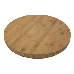 Planche à découper en bambou ronde Ø40x3cm