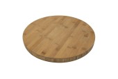 Planche à découper en bambou ronde Ø40x3cm