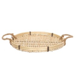 Plateau Herbesco avec poignées Ø35xh4cm