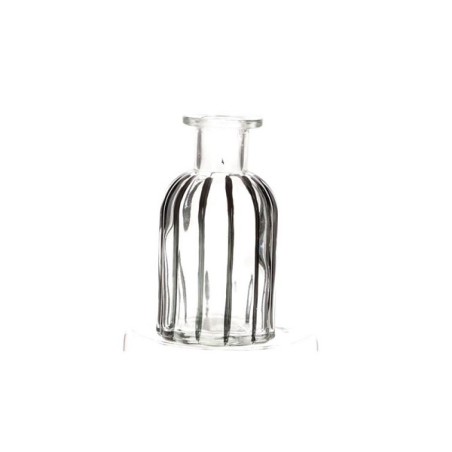 Vase bouteille Ritched Ø5xh10cm noir