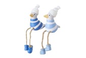 Boltze Home Mouette avec pattes pendantes Siebo 9x5x19cm