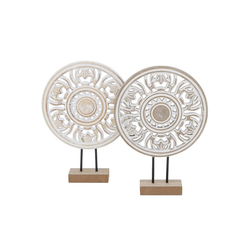 Boltze Home Objet décoratif Manovo MDF 20x4xh28cm