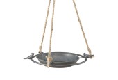 Boltze Home Vogeldrinkschaal Jackson zink Ø25cm