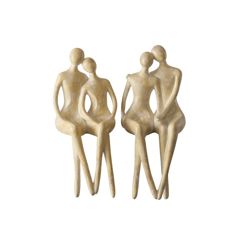 Boltze Home Paire assise Calina 9x8xh22cm