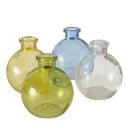 Boltze Home Vase Coloria ensemble 4 pièces Ø8xh9cm
