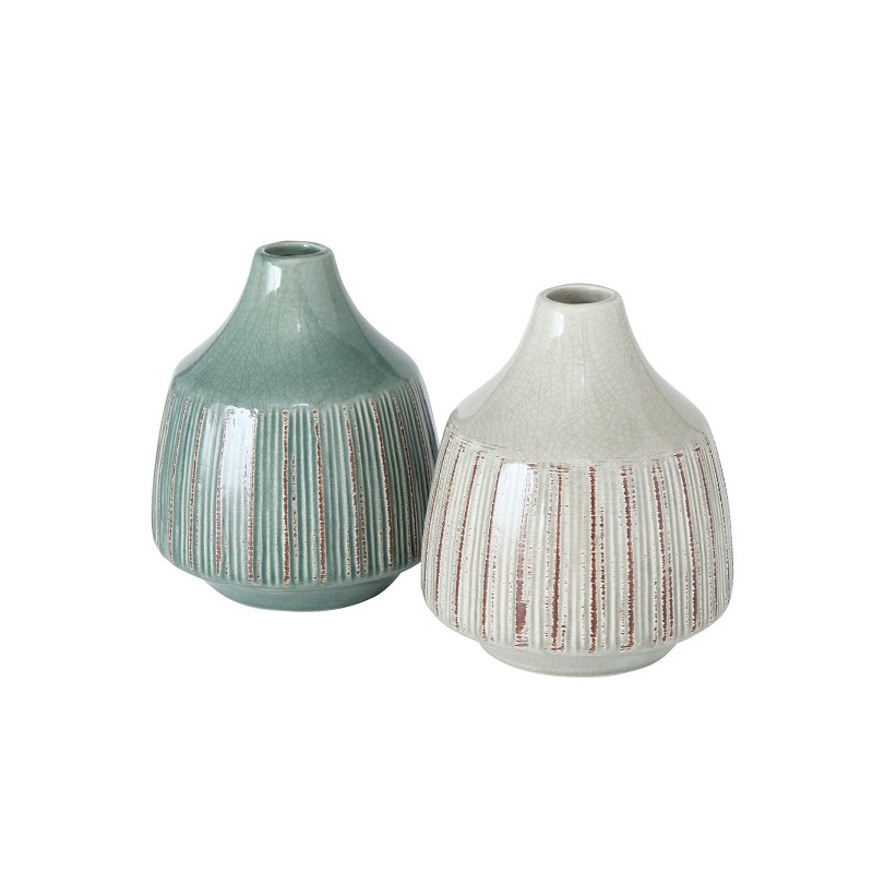 Boltze Home Vase Menos en céramique Ø12xh15cm