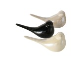 Boltze Home Vogel Perly porselein 16x7x8cm