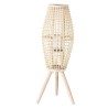 Boltze Home Windlicht Katalena rattan 26xh67cm