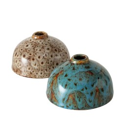 Boltze Home Vase Alyssa en porcelaine Ø11xh6,5cm