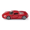 Siku 1001 Porsche Carrera GT 81x33x20mm Rood