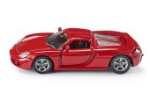 Siku 1001 Porsche Carrera GT 81x33x20mm Rood