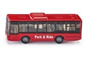 Siku 1021 Bus de ligne 86x24x31mm rouge
