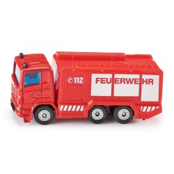 Siku 1034 Camion de pompiers citerne 84x31x36mm rouge
