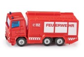 Siku 1034 Camion de pompiers citerne 84x31x36mm rouge