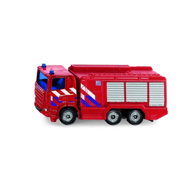 Siku 1036 Camion de pompier Scania 9,8 cm rouge