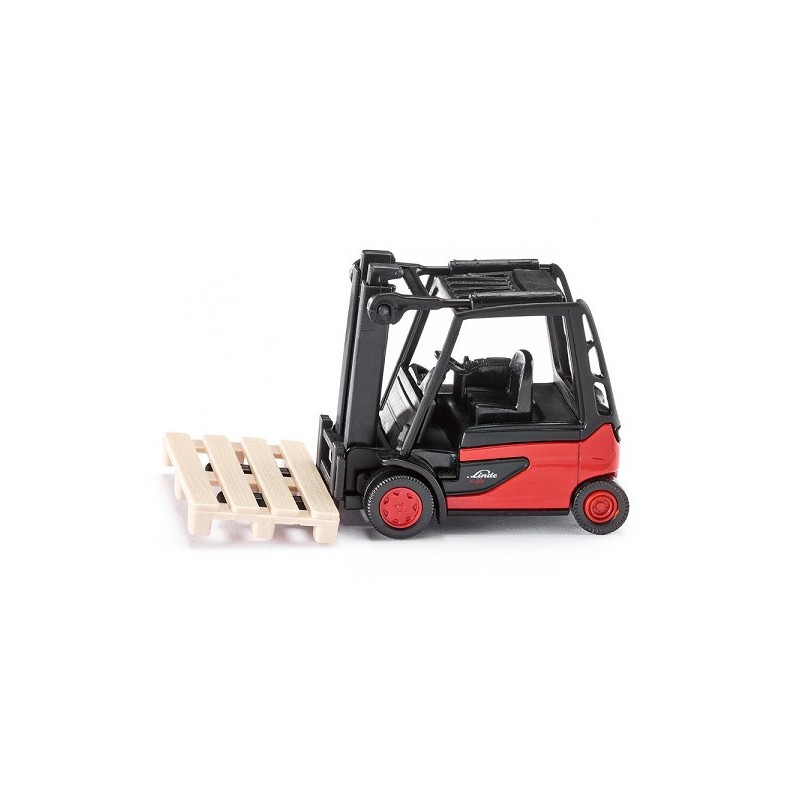 Siku 1311 Linde vorkheftruck 71x28x46mm  rood