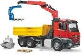 Bruder Mercedes Benz Arocs bouwvrachtwagen met kraan en accessoires