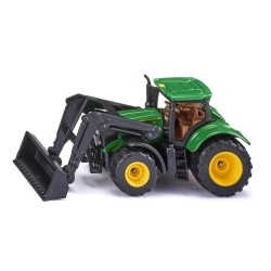 Tracteur Siku 1395 John Deere avec chargeur frontal 93x35x42mm