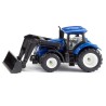 Tracteur Siku 1396 New Holland avec chargeur frontal 93x35x42mm