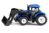 Tracteur Siku 1396 New Holland avec chargeur frontal 93x35x42mm