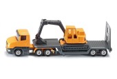 Siku 1611 Dieplader met graafmachine 158x36x52mm