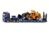 Siku 1790 MAN Truck met dieplader en JCB shovel 1:87 198x38x53 mm