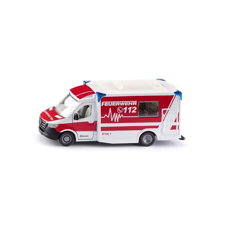 Siku 2115 Ambulance Mercedes Sprinter (allemande) 127x50x55mm