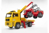 Bruder MAN TGA Dépanneuse avec jeep