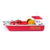 Siku 2117 Bateau-pompier avec pick-up 25,2x11,5x8,8cm