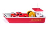 Siku 2117 Brandweerboot met pick-up 25,2x11,5x8,8cm