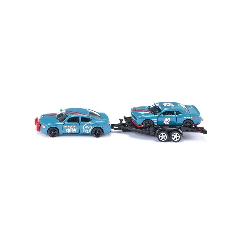 Siku 2565 Dodge Charger met Dodge Challenger SRT Racing 200x51x34mm