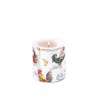 Bougie d'ambiance petite ferme de poulets Ø7,5xh8cm Paraffine
