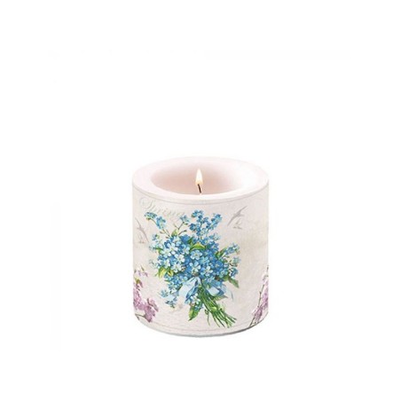 Ambiente Kaars klein Laura Ø7,5xh9cm Paraffine