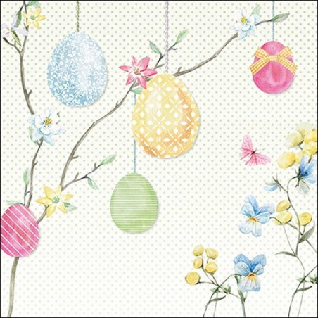 Ambiente Servetten Hanging Eggs 33cm 20 Stuks