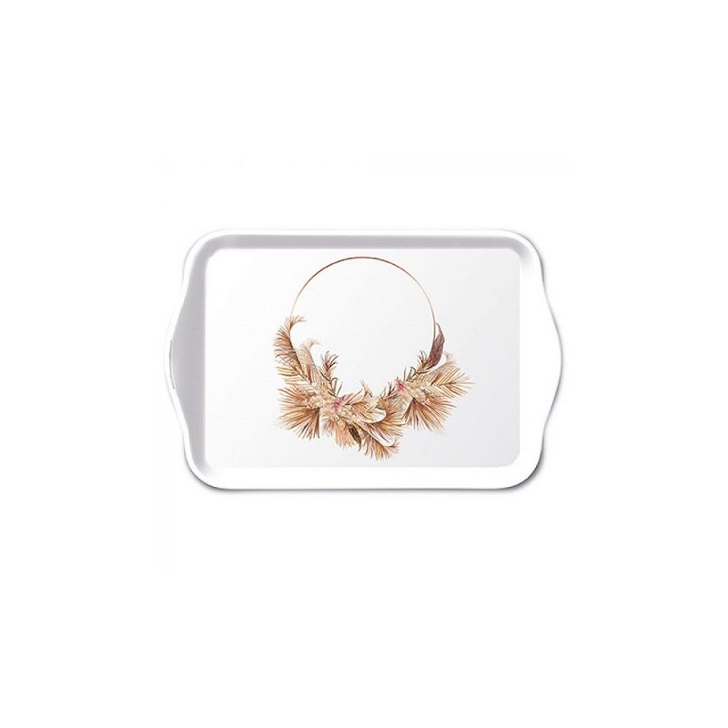 Plateau Ambiente Mélamine Pot-pourri Anneau 13x21cm